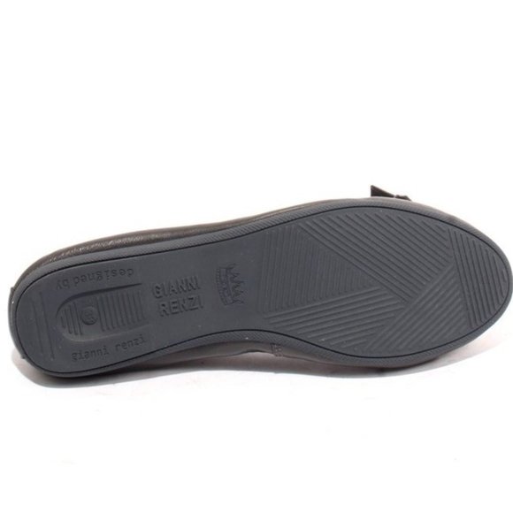 Blair Patent Leather Bow Ballet Flats | Talbots ITALIAN Navy Leather / Bow Comfort Ballet Flats